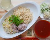 トマトだれのサッポロ一番サラダつけ麺作り方6写真