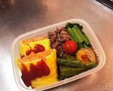 冷凍オムライスと残り物弁当作り方2写真