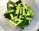 レンジ漬け時間なしきゅうりの簡単味噌漬け作り方1写真