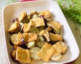 味染み薄揚げとナスのレンジ蒸し作り方5写真