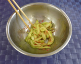 電子レンジで簡単　なすと桜えびの和え物♡作り方4写真