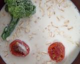 朝食に簡単♪オートミールクリームグラタン作り方1写真