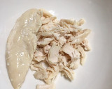 簡単！きゅうりとササミの胡麻風味和え物☆作り方2写真