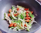 モーニングウィンナーでケチャップ焼きそば作り方5写真