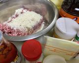トリプルミンチハンバーグトマトソースっす作り方1写真
