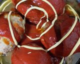 トリプルミンチハンバーグトマトソースっす作り方5写真