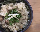 多良木Ver.鶏肉ときのこの炊き込みご飯作り方7写真
