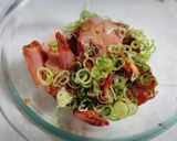 焼豚でささっ!とおつまみ作り方2写真