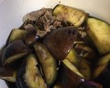 おふくろの味☆牛肉とナスの煮物☆作り方5写真