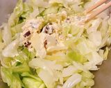 キャベツのクリームチーズ和え作り方3写真