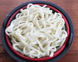 豚バラとキャベツの塩レモンうどん作り方4写真