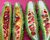 付け合せ！少し黄色のゴーヤのバーター炒め作り方2写真