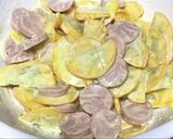 副菜♡ズッキーニと魚肉ソーセージのサラダ作り方4写真