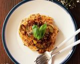 バジル風味の本格簡単ボロネーゼ作り方7写真