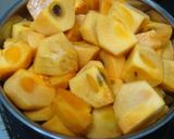 persimmon sauce柿のソース作り方1写真