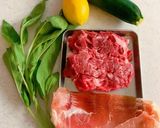 牛肉とズッキーニのミルフィーユ作り方1写真