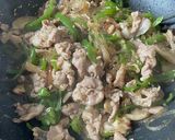 戻し不要ピーマンと豚こま肉の春雨いため作り方4写真