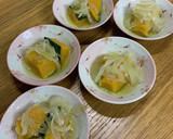かぼちゃと玉ねぎのコンソメ煮作り方5写真