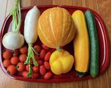 夏野菜の塩麹サラダ作り方1写真