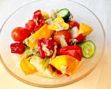 夏野菜の塩麹サラダ作り方4写真
