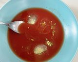 蒸し鶏と夏野菜のサルサ冷やし麺作り方3写真