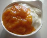 persimmon sauce柿のソース作り方5写真