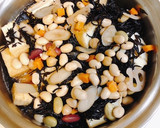 【無水鍋】厚揚げとひじきと豆の煮物作り方4写真