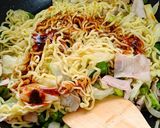 回鍋肉風焼きそば作り方9写真
