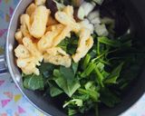 茄子ほうれん草の味噌汁♪柔らかな口当たり作り方2写真