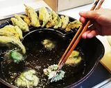 ゴーヤと紅生姜のかき揚げ作り方5写真