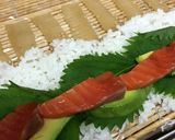 かんぴょうのカルフォルニア巻き風作り方4写真