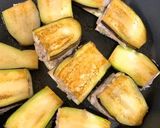 ☆茄子の挽肉挟み焼き&ピーマンの肉詰め☆作り方7写真