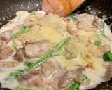 豚ばらとかぶのクリーム煮作り方5写真