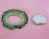 ゴーヤの肉詰めハニーマスタードソース作り方2写真