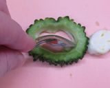 ゴーヤの肉詰めハニーマスタードソース作り方3写真