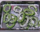 ゴーヤの肉詰めハニーマスタードソース作り方8写真