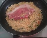 簡単♪残りご飯でモチモチお好み焼き♫♬作り方3写真