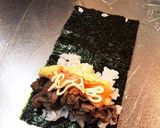 簡単キンパ風のり巻き作り方1写真