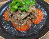 【覚書】牛肉と焼きトマトのサラダ作り方9写真