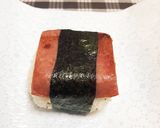 スパム（ランチョンミート）おにぎり作り方10写真