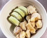 簡単　枝豆バナナ　蒸しパン　離乳食作り方1写真