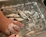 豆アジの唐揚げ作り方3写真