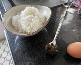 簡単!シソ味噌チャーハン作り方1写真