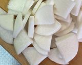 簡単ご飯のお供#夏大根と油揚のちょっと煮作り方2写真