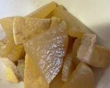 簡単ご飯のお供#夏大根と油揚のちょっと煮作り方4写真