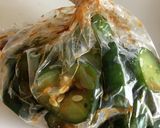 冷やしサラダ油そば作り方1写真