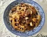 豚肉と新れんこんの炒めもの　作り方4写真