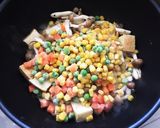 簡単ヘルシー☆絹厚揚げと野菜の豆乳カレー作り方5写真