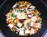 簡単ヘルシー☆絹厚揚げと野菜の豆乳カレー作り方6写真
