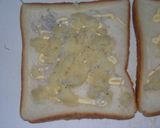 朝食に♪じゃこチーズポテサラトースト作り方1写真